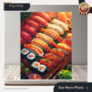 Wall Decor Sushi Jepang