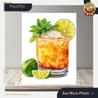 Wall Decor Minuman
