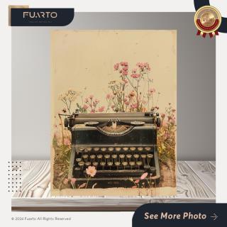 Wall Decor Mesin Ketik