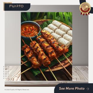 Wall Decor Kuliner Nusantara