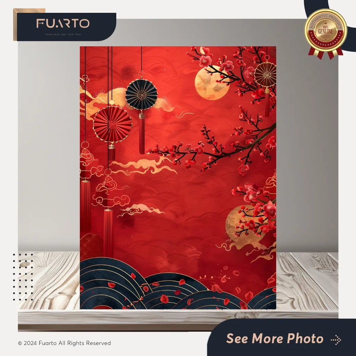 Wall Decor Imlek Oriental