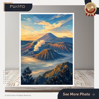 Wall Decor Pemandangan Gunung