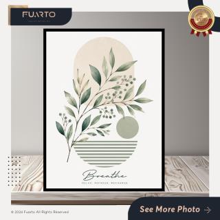 Wall Decor Daun Minimalis