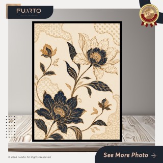 Wall Decor Bunga Klasik