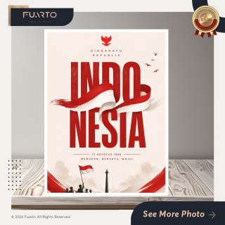 Wall Decor Semangat Kemerdekaan